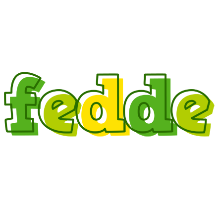 Fedde juice logo