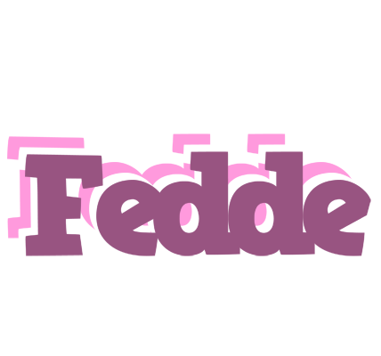Fedde relaxing logo