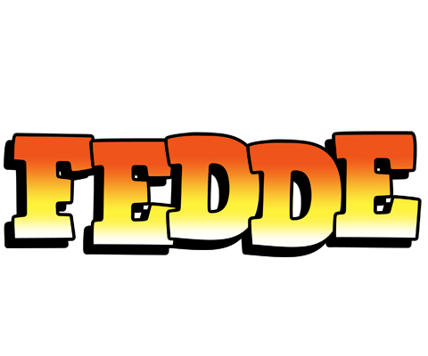 Fedde sunset logo