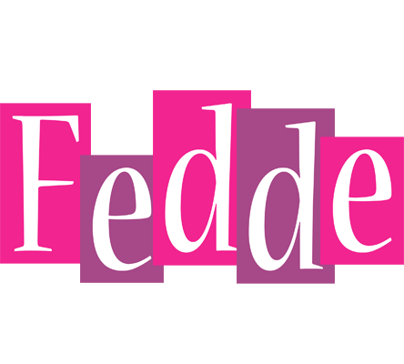 Fedde whine logo