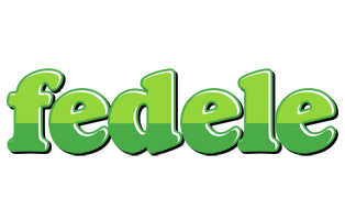 Fedele apple logo