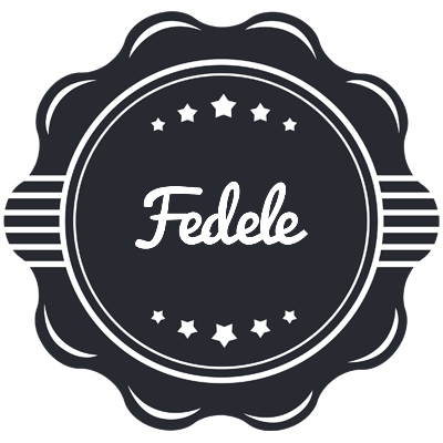 Fedele badge logo