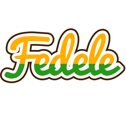 Fedele banana logo