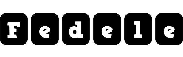 Fedele box logo