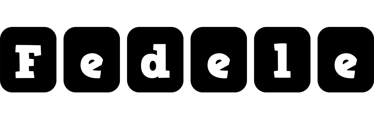 Fedele box logo