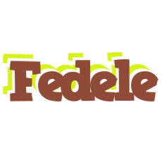 Fedele caffeebar logo