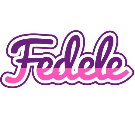 Fedele cheerful logo