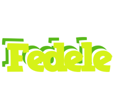 Fedele citrus logo