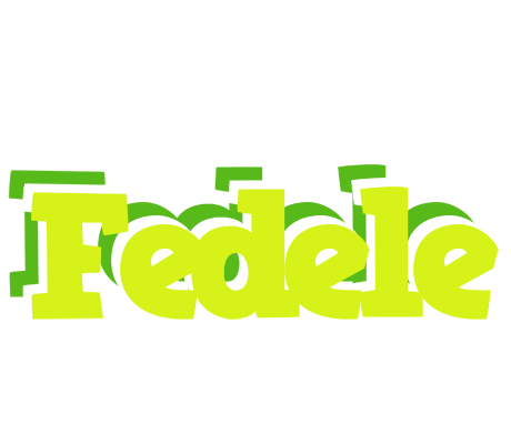 Fedele citrus logo