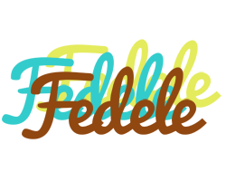 Fedele cupcake logo