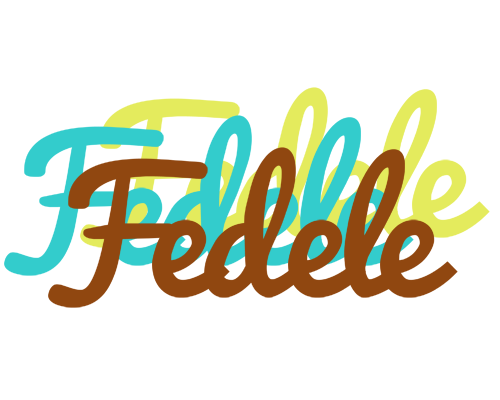 Fedele cupcake logo