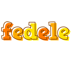 Fedele desert logo