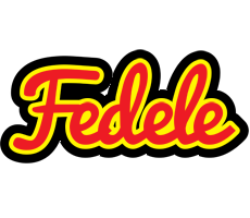 Fedele fireman logo