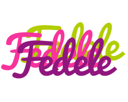 Fedele flowers logo
