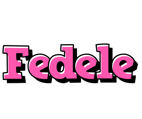 Fedele girlish logo