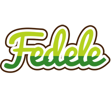 Fedele golfing logo