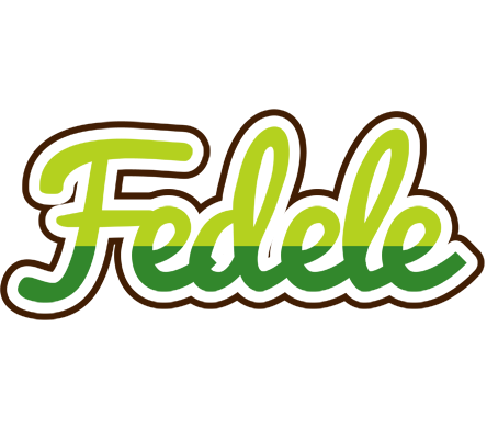 Fedele golfing logo