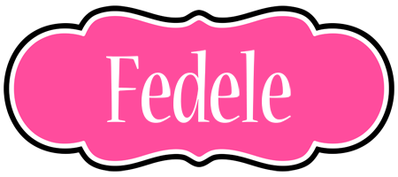 Fedele invitation logo