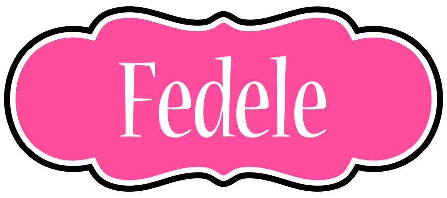 Fedele invitation logo