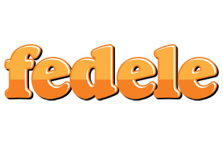 Fedele orange logo