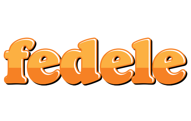 Fedele orange logo