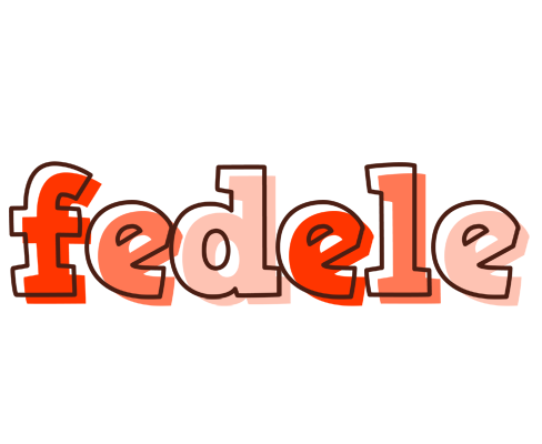 Fedele paint logo