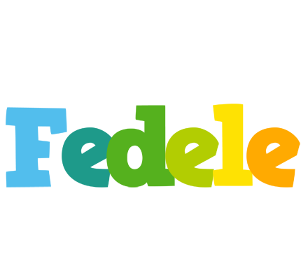 Fedele rainbows logo