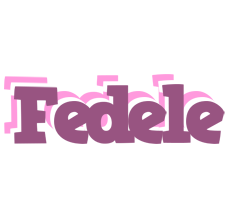 Fedele relaxing logo