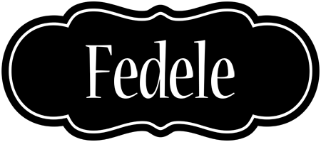 Fedele welcome logo