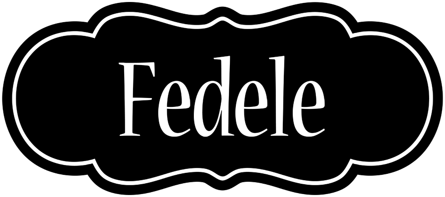 Fedele welcome logo