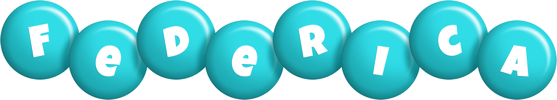 Federica candy-azur logo