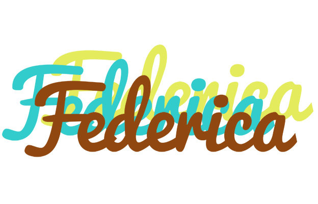 Federica cupcake logo