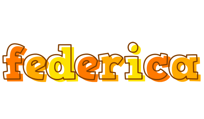 Federica desert logo