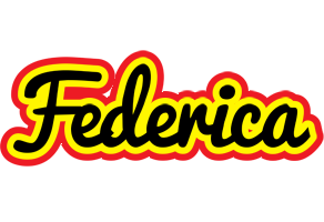 Federica flaming logo