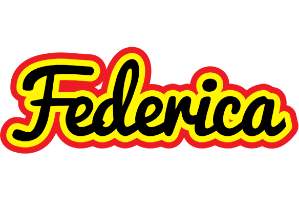 Federica flaming logo