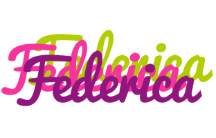 Federica flowers logo