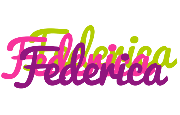 Federica flowers logo