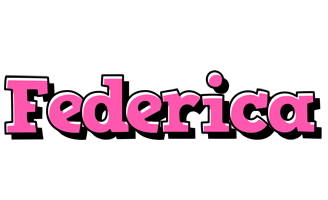 Federica girlish logo