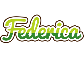 Federica golfing logo