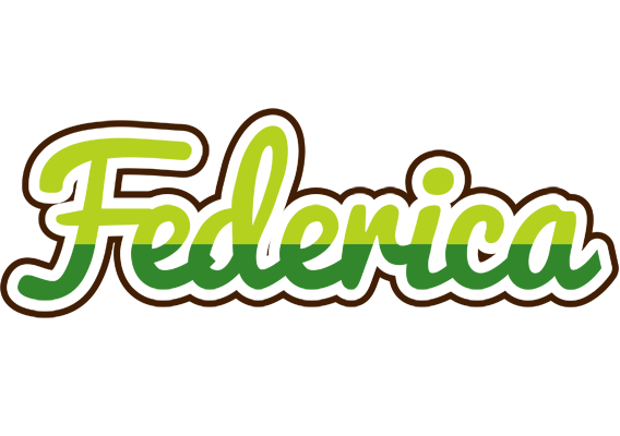 Federica golfing logo