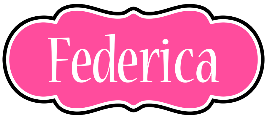 Federica invitation logo