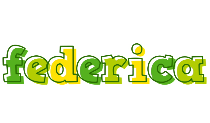Federica juice logo