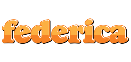 Federica orange logo