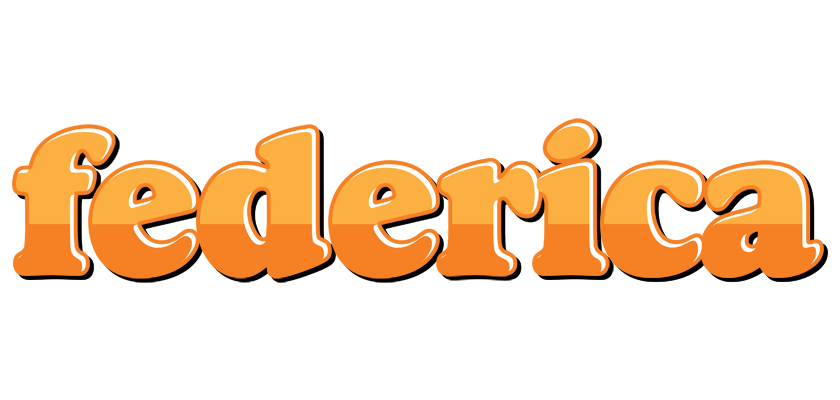 Federica orange logo