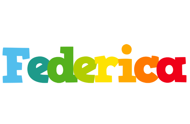 Federica rainbows logo
