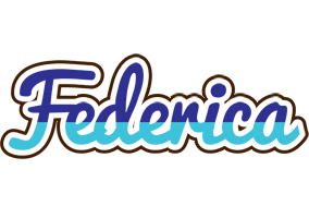 Federica raining logo