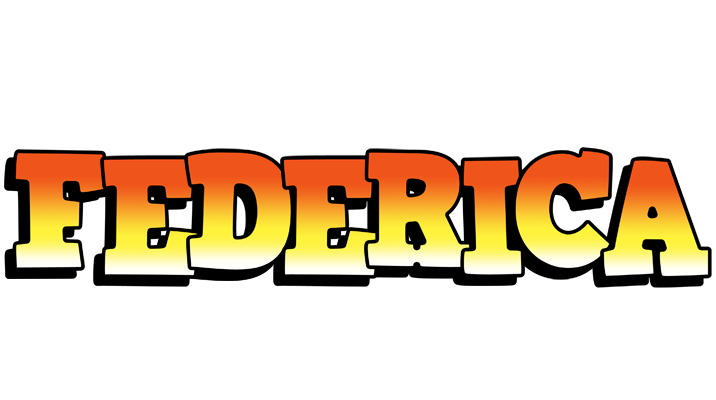 Federica sunset logo
