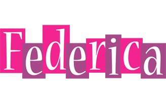 Federica whine logo