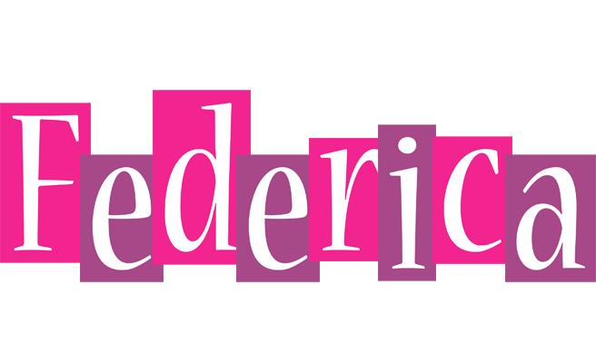 Federica whine logo