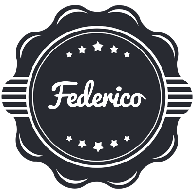 Federico badge logo